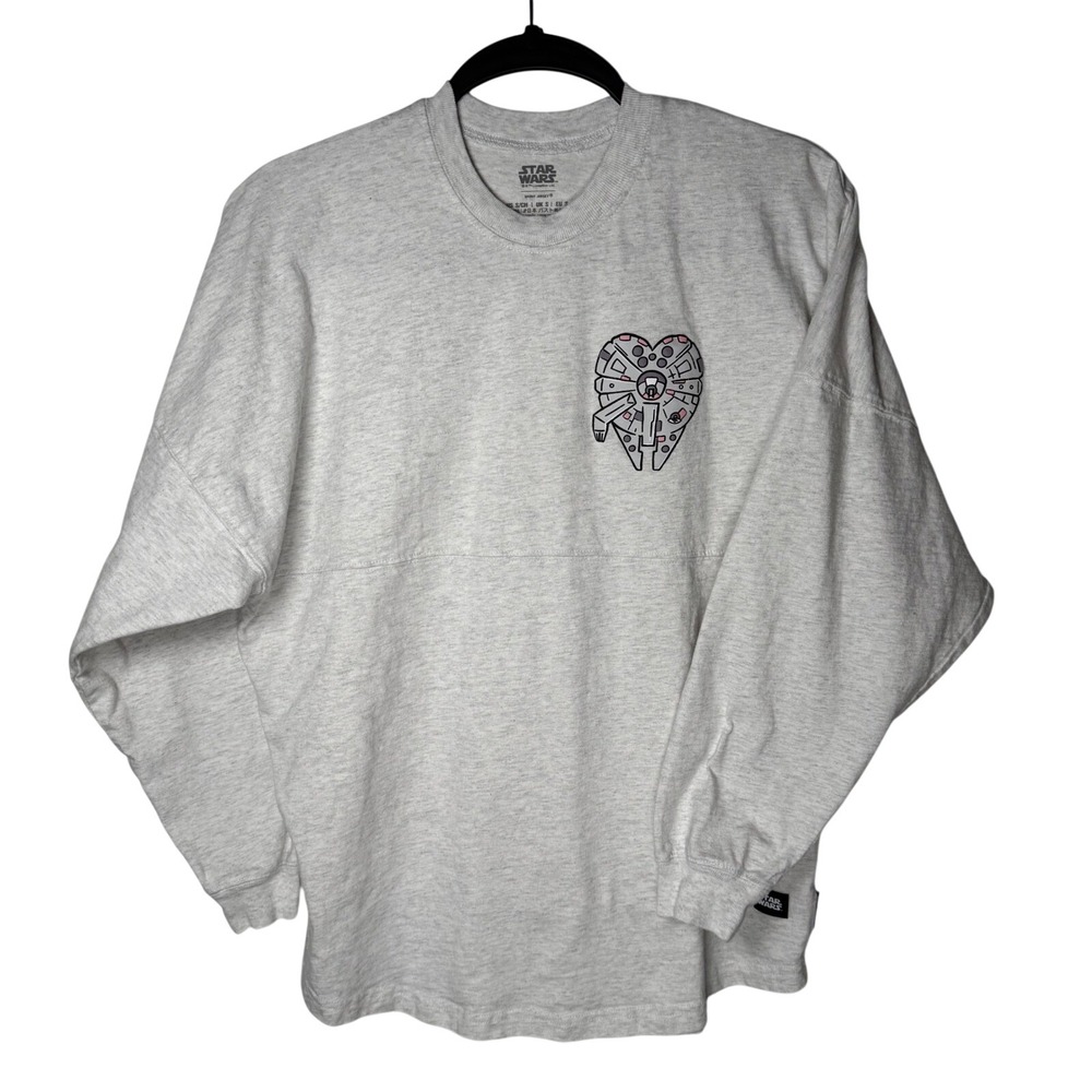 Star‎ Wars Spirit Jersey Millennium Falcon I Know Graphic Sweatshirt Top